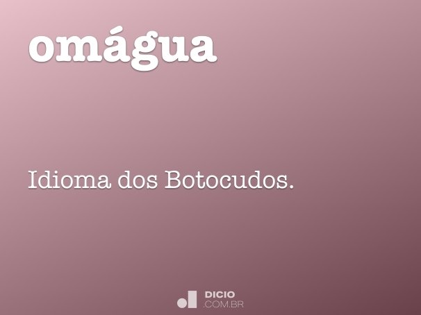 omágua