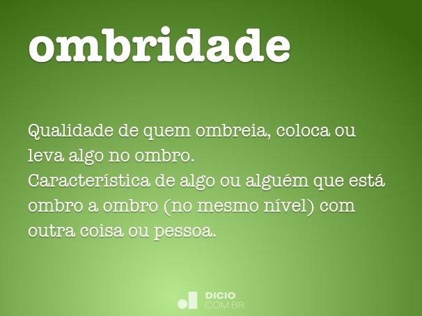 ombridade