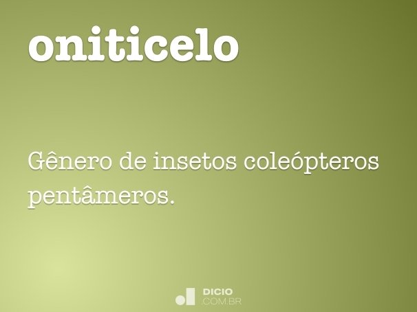 oniticelo