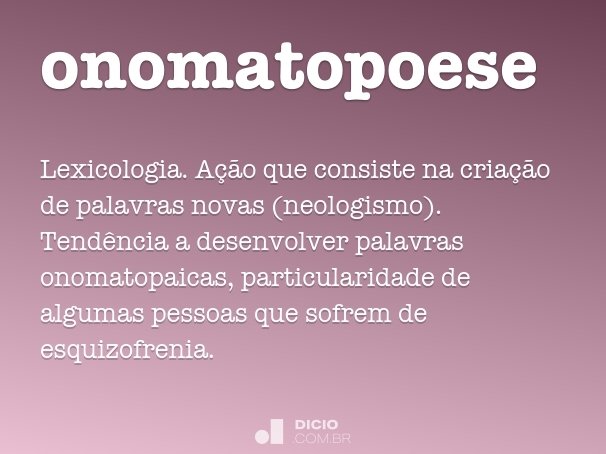 onomatopoese