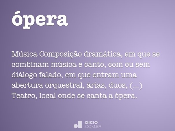 ópera
