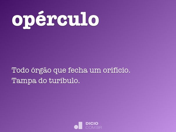 opérculo