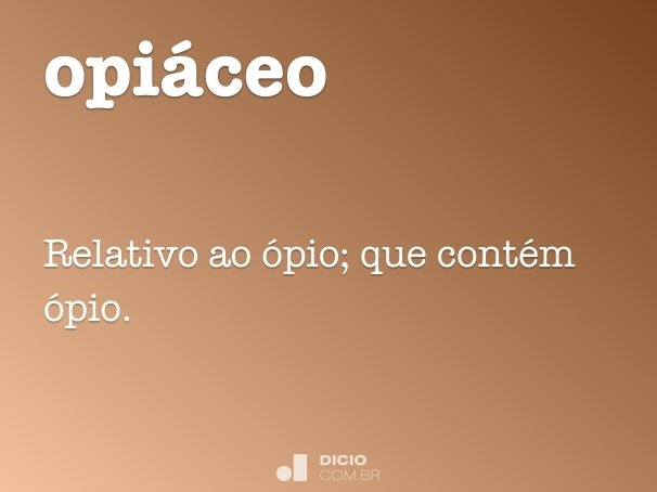 opiáceo