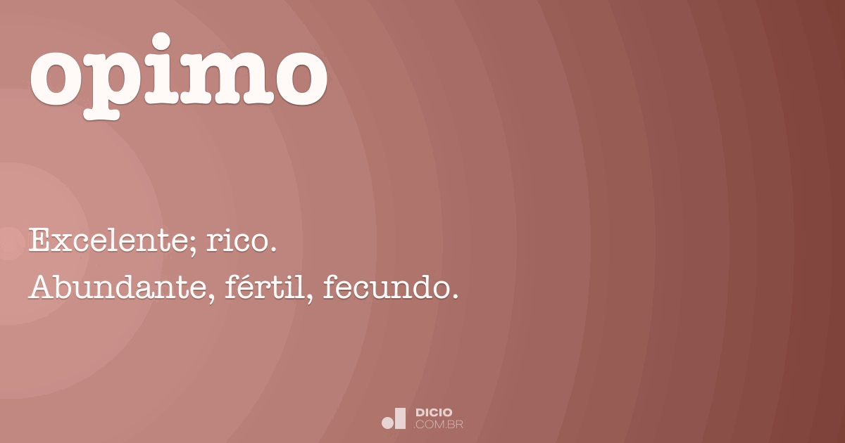 Opimo Dicio, Dicionário Online de Português