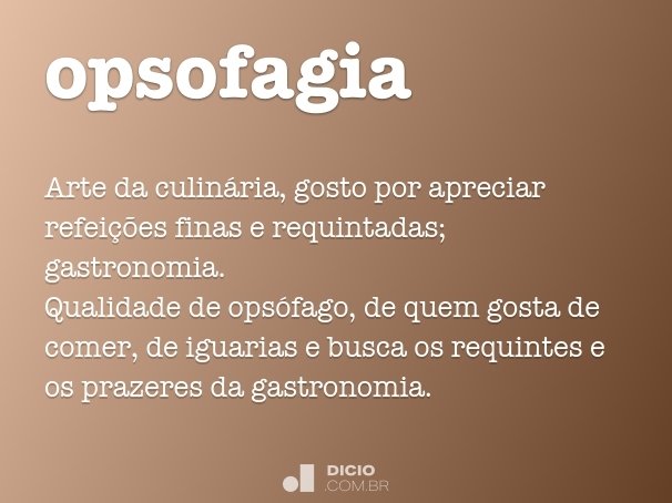 opsofagia