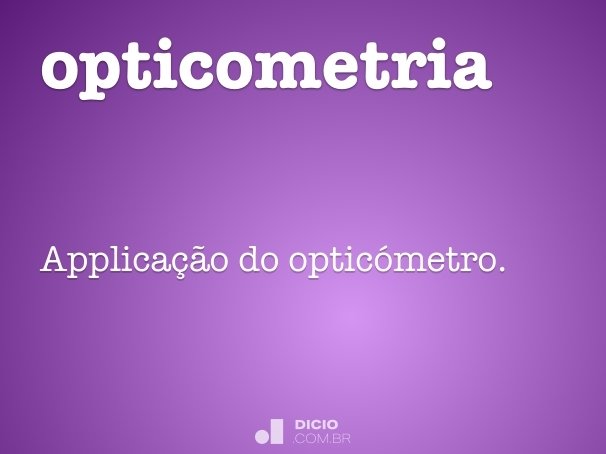 opticometria