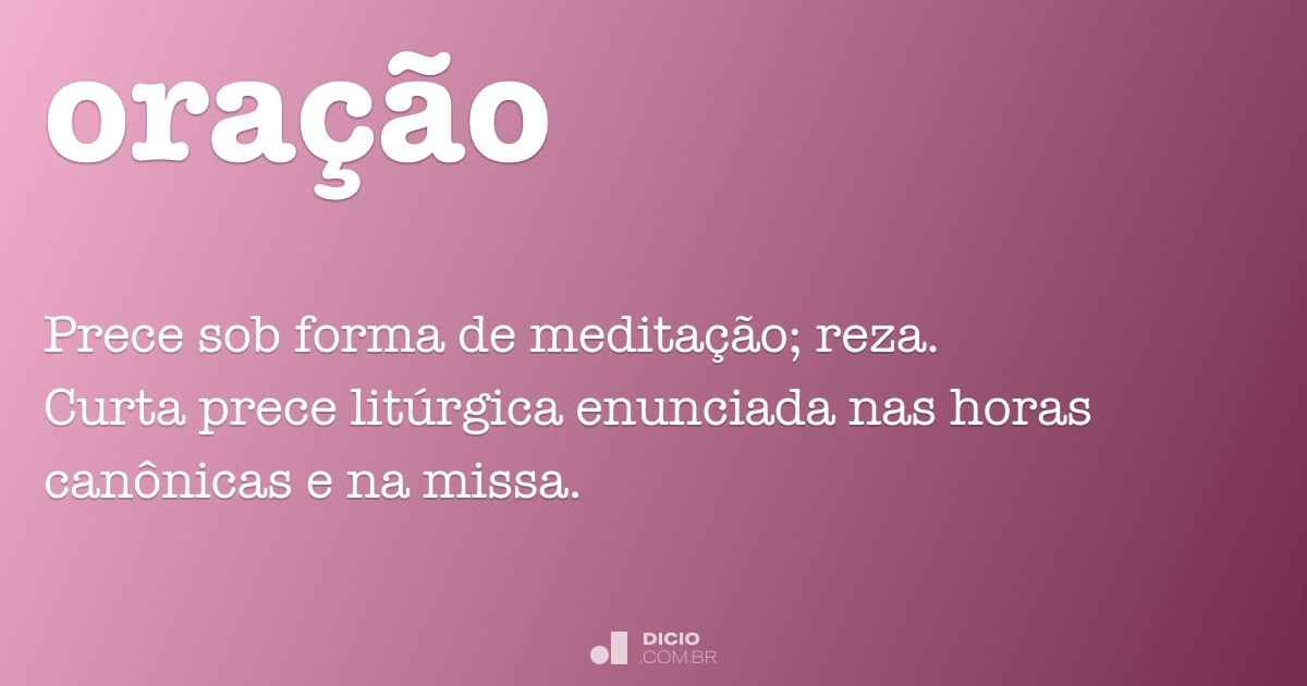 O Que É Oração Na Lingua Portuguesa Exemplos