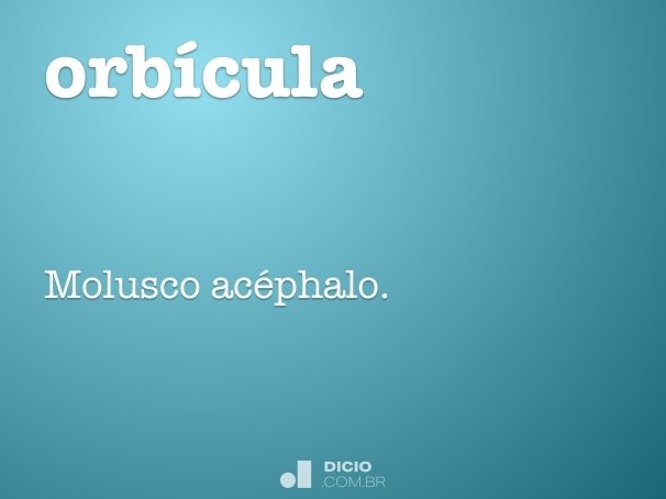 orbícula