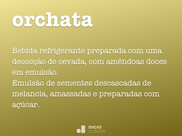 orchata