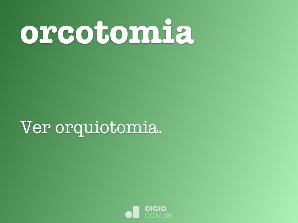 orcotomia