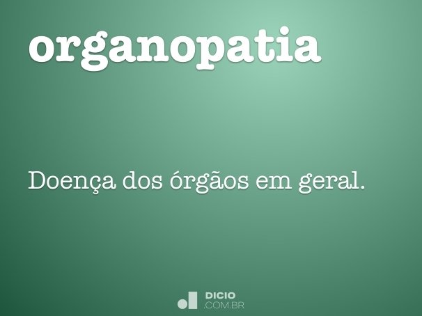organopatia