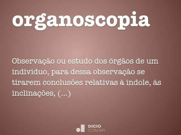 organoscopia