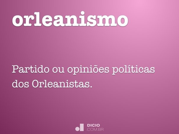 orleanismo