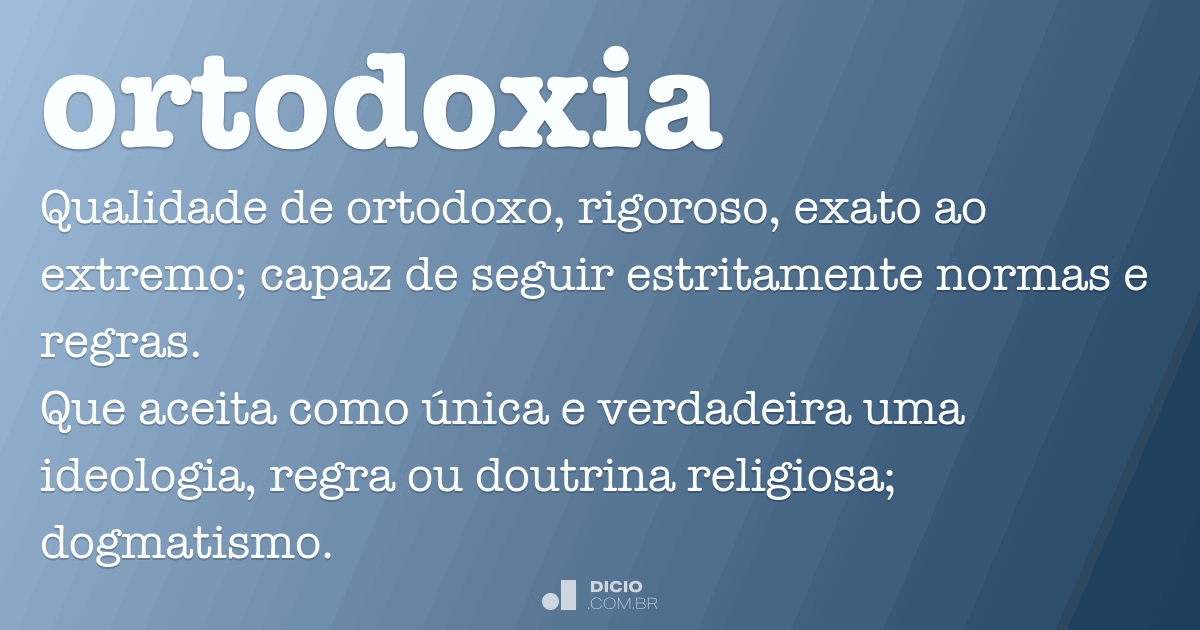 Ortodoxia