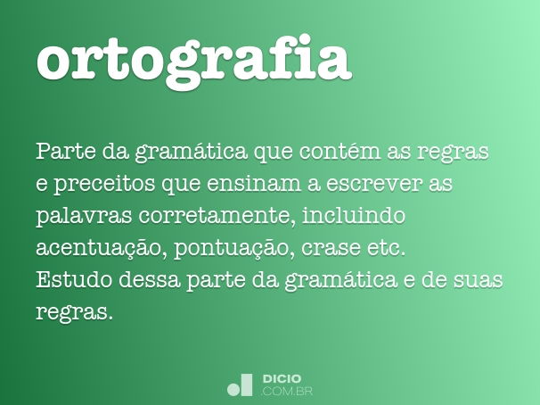 ortografia