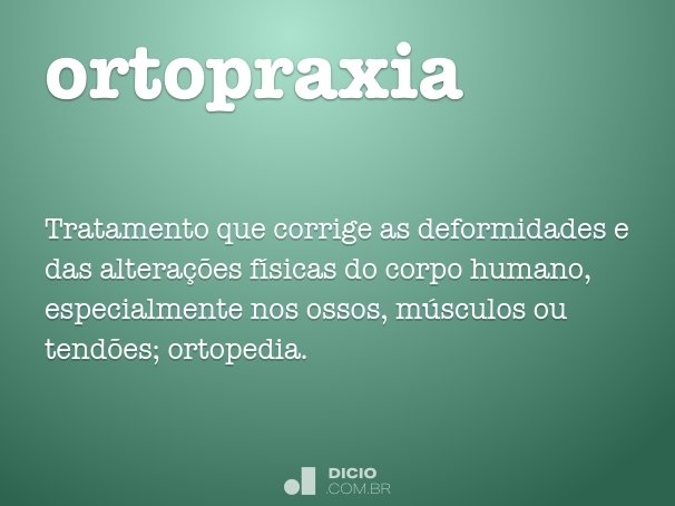ortopraxia
