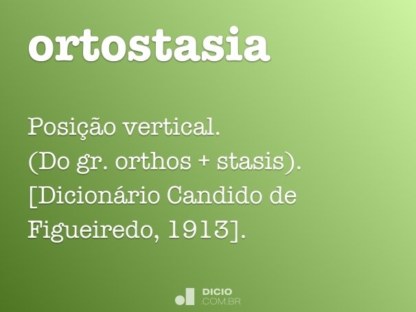 ortostasia