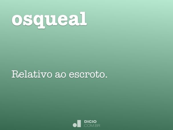 osqueal