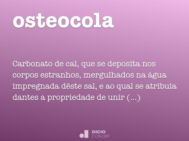osteocola