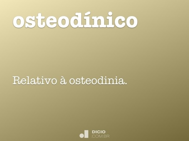 osteodínico