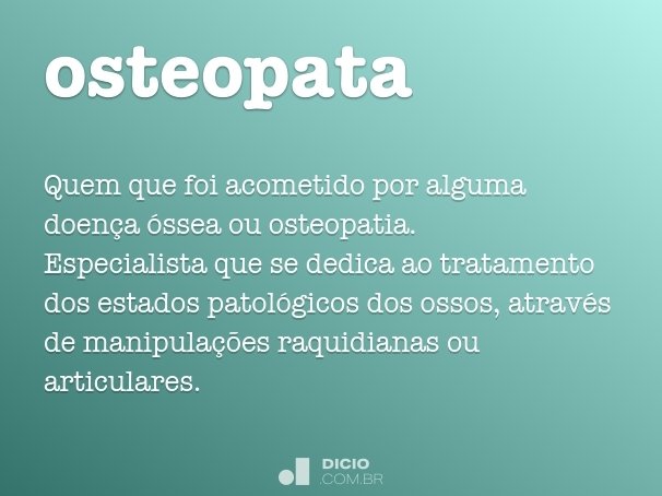 osteopata