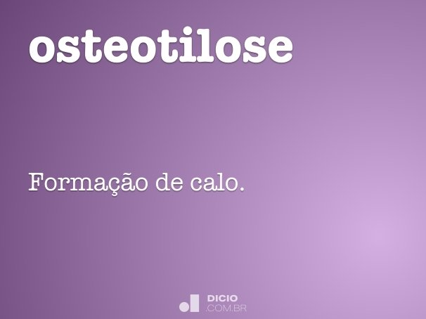 osteotilose