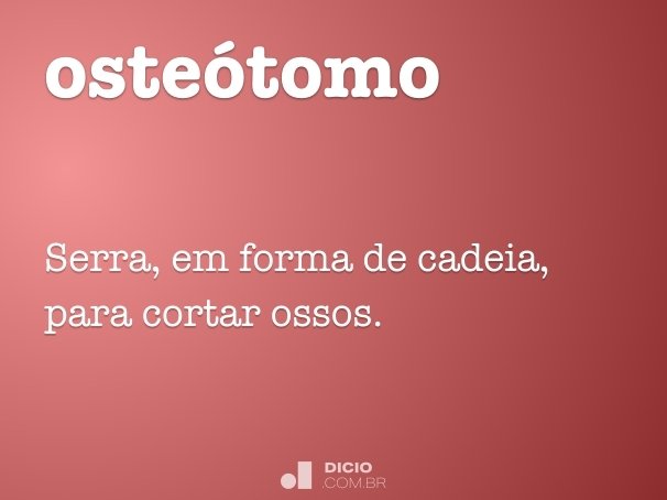 osteótomo