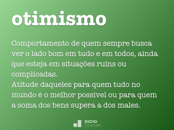 otimismo