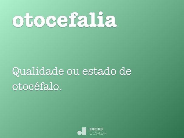 otocefalia