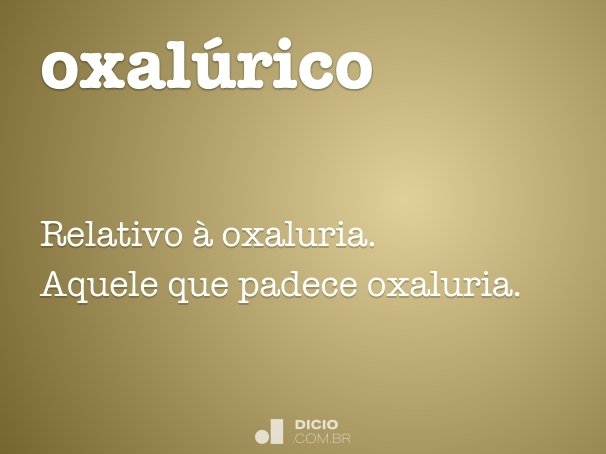oxalúrico
