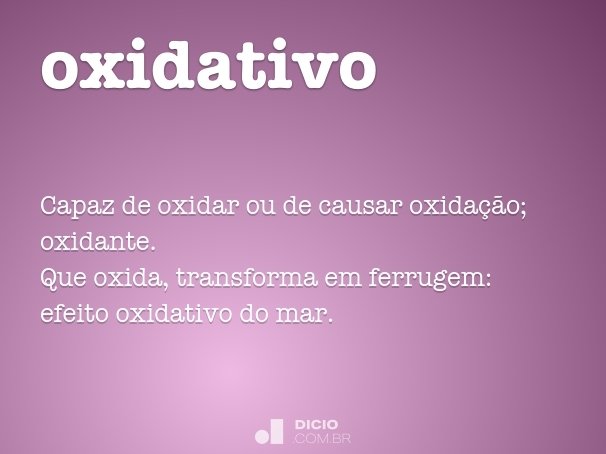 oxidativo