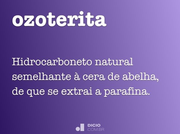 ozoterita