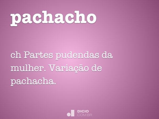 pachacho