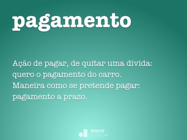 pagamento