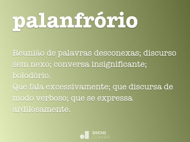 palanfrório