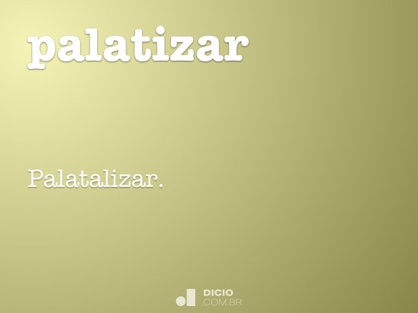 palatizar