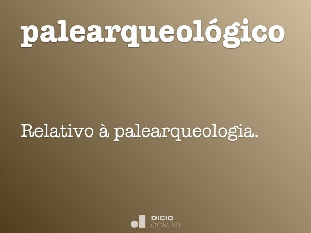 palearqueológico