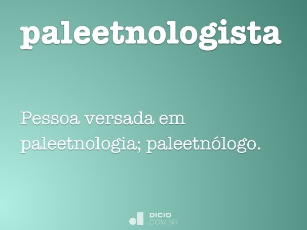 paleetnologista