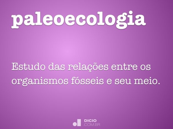 paleoecologia