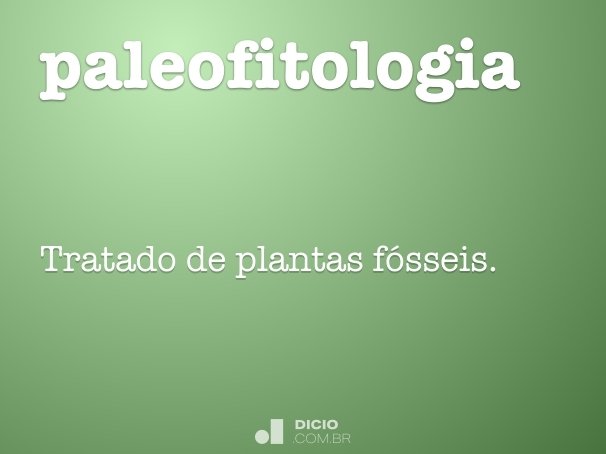 paleofitologia