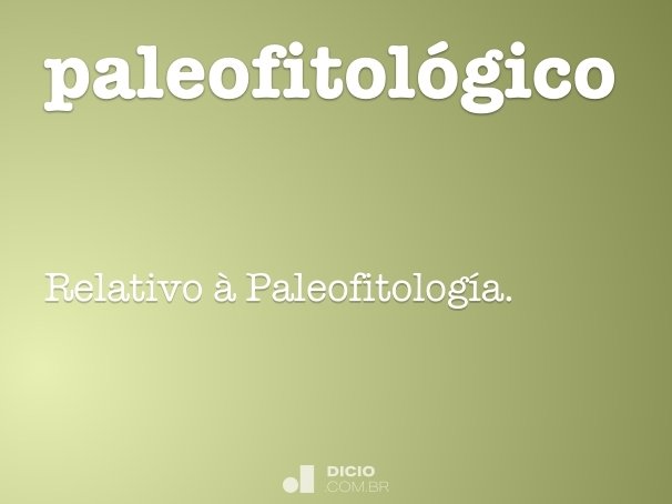 paleofitológico