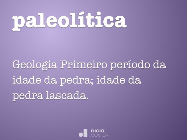 paleolítica