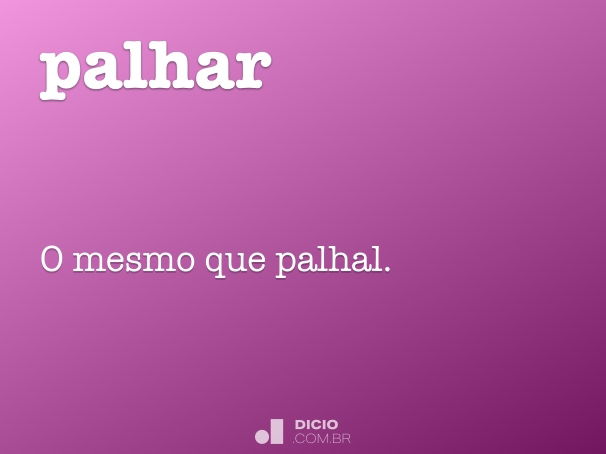 palhar