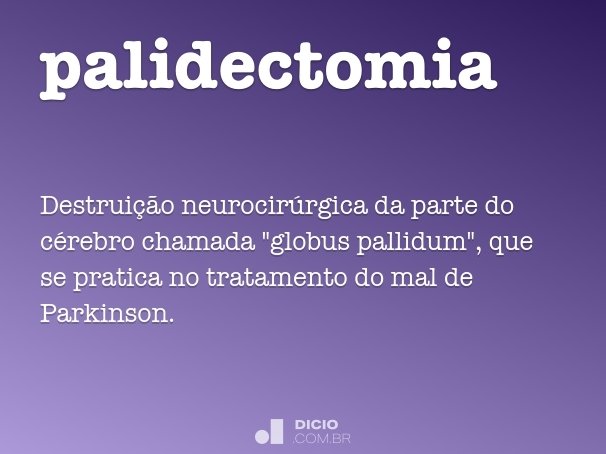 palidectomia
