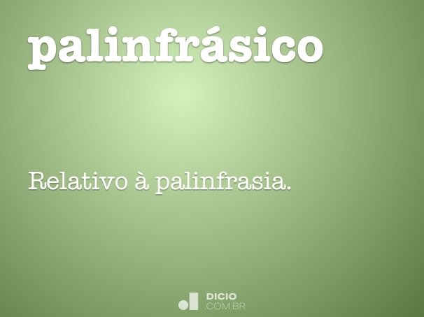 palinfrásico