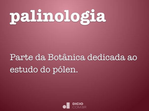 palinologia