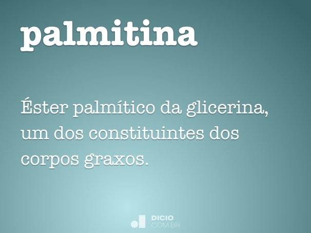 palmitina