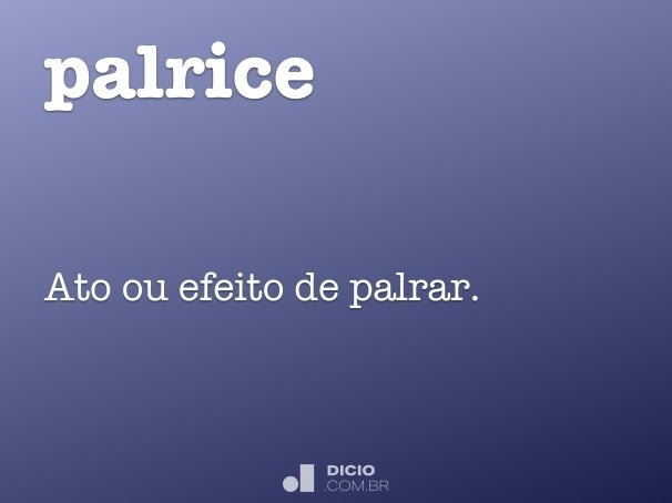 palrice