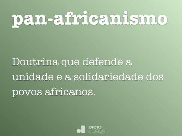 pan-africanismo