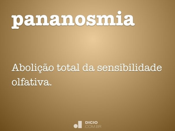 pananosmia